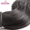 3pcs / mycket 8-34 tums mänskliga hårväv färgbar naturlig färg vågig indisk hår kroppsvåg hår vävar greatremy hairextensions