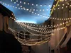 Strings LED G40 com 25 globo Bulbs-UL listado para decoração comercial interior, luzes do pátio do casamento, luz de corda ao ar livre