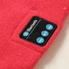 V4.1 Bluetooth Hat мягкий теплый Fasion Шапочка Cap стерео беспроводные наушники наушники гарнитура с микрофоном Handfree для iPhone 7 плюс Samsung