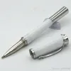 Lujo Princesse Grace de Mónaco plumas con bolígrafo clip de cristal de rodillo / pluma de la fuente de oficina del bolígrafo para escribir el envío libre