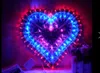 led flashlight string lights peacock love lights wedding festive decoration room modeling camera lights