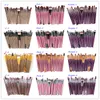 Maange Professional 20pcs Makeup Brushes Set No Logo Ansikte Pulver Ögonskugga Borstar Verktyg Makeup Kit Ögonbryn Läppborste DHL Shipping