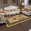 3D Gedrukt Europese Moderne Huishoudelijke Customize Anti Slip Tapijten Zitkamer Slaapkamer Theetafel Tapijten Luxe Retro Rechthoekige Matten