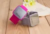 Blue mirror, electronic LED, luminous, Korean version, children watch, men and women watch, student jelly Watch