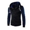 Neue Baseball -Jacke mit Kapuze -Baseball -Jacke 2016 Slim Hoodie warme Herren schlanker Fit Varsity Jacke Stylish College Jacekt Veste Homme4155550