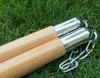 Nueva madera Nunchaku de alta calidad para artes marciales, suministros de ejercicio para espectáculos de escenario