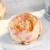 50Pcs 10CM Wholesale Artificial Silk Decorative Peony Flower Heads For DIY Wedding Wall Arch Home Party Decorative High Quality Flowers