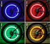 Luci di novità per vota della ruota della ruota per pneumatici per flash LED per auto per moto in bicicletta per moto bici Pneumatico rosso giallo verde blu giallo verde