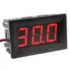 Freeshipping 50 pçs / lote 3 Fio Vermelho 0.56 "DC0-100V Fonte de Alimentação Externa Led Display Voltímetro com Proteção Reversa Frete grátis 10000854