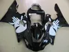 FAIRING KIT FÖR YAMAHA YZF R1 2000 2001 Vit Svart Motorcykel Fairings Set YZFR1 00 01 OT02