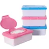 Wholesale- Press -up Design Wet Tissue Holder Automatic Case Carro Real Tissue Napkin Box Baby Kids Wipes Storage Case Houseware Favor