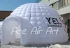 سرادق Dome Dome Tent Tent Giant العملاق الأبيض للحفلة أو الحدث مع شعار مع باب واحد أدخل