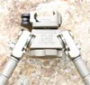 CNC Making BT10-LW17 V8 Atlas 360 degrees Adjustable Precision Bipod With QD Mount With Markings In Tan