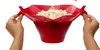 Seau de maïs soufflé en silicone Conteneur de stockage de machine à maïs soufflé Micro-ondes pliable pop corn seau de boîte Sachet de riz soufflé accessoires de cuisine