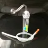 Yipu Akrilik Mini Kolu Pot, Yeni Benzersiz Cam Bongs Cam Borular Su Boruları Nargile Petrol Kuleleri Droppe ile Sigara
