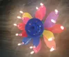 Musical Birthday Candle Magic Lotus Flower Candles Blossom Rotating Spin Party Candle 14 Small Candles 2layers Cake Topper decorat7929325