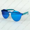 Miúdos Sunglasses Cool Shield Óculos de Moda Fashion Plant Plant Lentes De Rimless Espelho Lente Lente Óculos Para Meninas E Menino Navio Livre