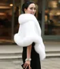 2019 casaco de casamento de inverno nupcial pele sintética envolve xales quentes Outerwear preto borgonha branco bolero jaqueta feminina jaqueta de baile noite 1660204