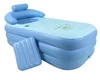 Adult Spa folding Portable bathtub inflatable bath tub with cushion + Electric Pump