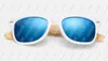 Oryginalne drewniane okulary przeciwsłoneczne Bambusa Mężczyźni Kobiety Lustrzane Okulary przeciwsłoneczne UV400 Drewno Okulary Gogle Outdoor Sunglases