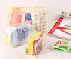 Cosmetic bags PVC transparent woman handbag air hostess travel bag 3sizes 3colors