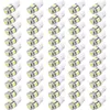 1000PCS / LOT 12 VOLT LED-lampor T10 5050 W5W 5SMD 194 168 2825 158 Vit LED-lampa Fri frakt