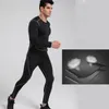 2017 man tight body pro utomhus cykling sport basket träning yoga fitness kläder svett sick-torkning löpande byxor