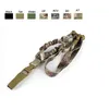 Outdoor-Sportarten Armee Jagd Camo Gear Gewehrschießen Paintball Gear Airsoft Strap Gun Lanyard Single Point Tactical Sling SO12-004