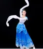 Classica dinastia Tang Hanfu Antica danza scenica Indossare abiti da danza popolare tradizionale cinese Costumi da danza orientali eleganti per donne