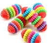 Tänder Gummi Chew Gear Toy Färgglada Pet Dog Puppy Dental Teething Toy Friska Non-Toxic G425
