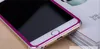 Verre trempé en alliage d'aluminium incurvé 3D pour iPhone 7 7 plus iphone 6 6S plus accessoires de téléphone portable couverture plein écran avant paquet de vente au détail