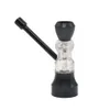 1pc mini tubo de alumínio shisha de metal para fumar água shisha cachimbo de água moedor de ervas máquina de rolamento vaporizador de papel caixa de comprimidos bongs de vidro