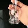 Alien Glas-Shisha, 18 cm hoch