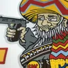 10 шт./компл. BANDIDOS TEXAS MC нашивка с вышивкой утюг на всю спину размер куртка жилет мотоциклетная байкерская нашивка 1% нашивка Shi222m