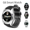 블루투스 Smart Watch G6 안드로이드 용 심장 박동수 스마트 팔찌 소매 상자가있는 IOS 슬립 모니터