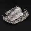 Fashion Bridal Wedding Tiaras Stunning Rhinestone Fine Comb Bridal Jewelry Accessories Crystal Hair Brush LY685742708