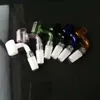 화려한 응시 봉 액세서리 독특한 오일 버너 유리 파이프 워터 파이프 흡연 드롭퍼로 흡연