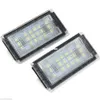 Vitt ljus OBC -felfri 18 LED -registreringsskyltar Ljuslampa för E46 2D 04 05 062633221