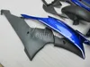 Injection mold fairings for Yamaha YZF R6 08 09 10 11 12-15 blue black fairing kit YZFR6 2008-2015 YT01