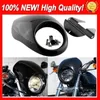 Universal Headlight Plastic Front Visor Fairing Cool Mask Bezel For 883 XL1200 Dyna Sportster FX XL Motorcycle Car Styling Headlamp