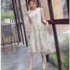 Nowa nadchodząca wielobarwna sukienka Organza Short Homecoming Sukienka Linia niestandardowa Scoop Floral Hafted Solens CASU1425241