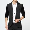 Mäns kostymer Blazers Mäns Casual Suit Stor Storlek 6XL Män Plaid Cotton Mens Floral Blazer Slim Business Jacket Patchwork Asian Size1