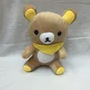 Mignon Rilakkuma Ours En Peluche Jouets 18cm Facile Ours En Peluche Poupées Bande Dessinée Animal De Mariage Cadeau Poupée pour Enfants