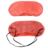 Resa slappna av öga sovmask satin blindfold mjuka ögonskugga nap omslag blindfold sovande mjukt ögonmask skugga täcke