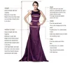Royal Blue Plus Size Tea Length Prom Dresses 2020 Halter Deep V Neck Vestidos De Fiesta with Bow Backless Cocktail Party Gowns