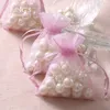 2017 Tulle Candy Bags Accessori da sposa rosa, giallo, rosso Bomboniere 10x15cm Fornitori di matrimoni adorabili Nuovo arrivo economico 2017