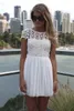 sale Newest women's fashion Runway Dresses lace chiffon exposed back skirt sexy dress NLX006
