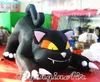 Halloween Character 3m Vivid Inflatable Black Cat for Grass/Doorway Halloween Decoration