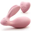 8 funktion wasserdicht usb wiederaufladbare drahtlose fernbedienung silikon vibrierende höschen kaninchen vibrator sexspielzeug für frauen 17901
