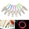 LED Bicycle Lights Wheel Tire Valve Caps Bike Accessories Cycling Lantern Spokes Bike Lamp Color blue Green Pink Yellow